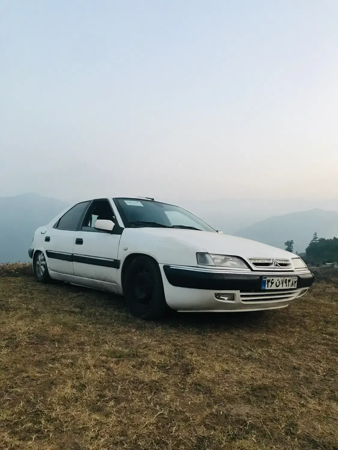 زانتیا سفید مدل ۸۶|خودرو سواری و وانت|قائم‌شهر, |دیوار