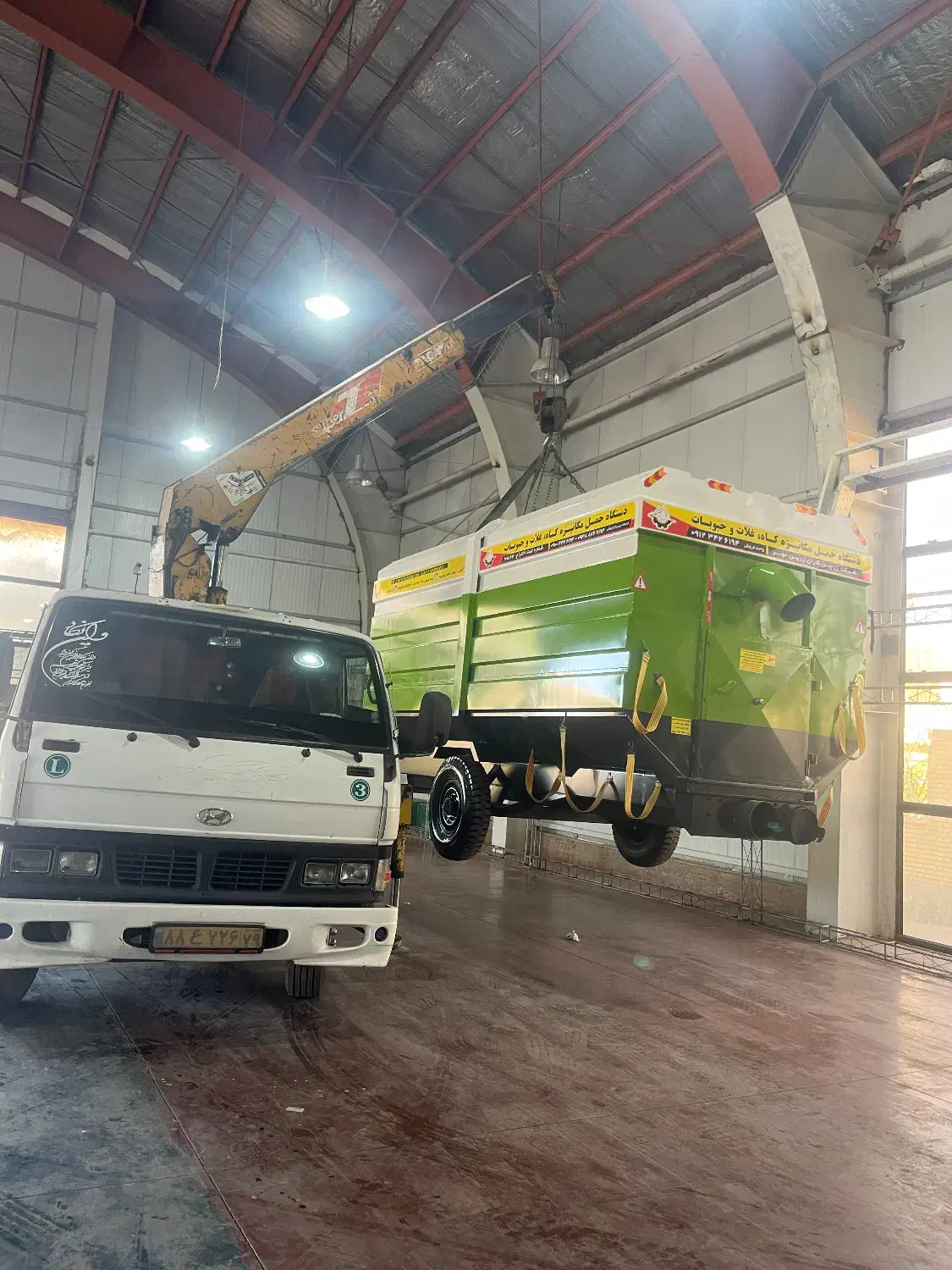 جرثقیل میلاد|خدمات حمل و نقل|اقبالیه, |دیوار