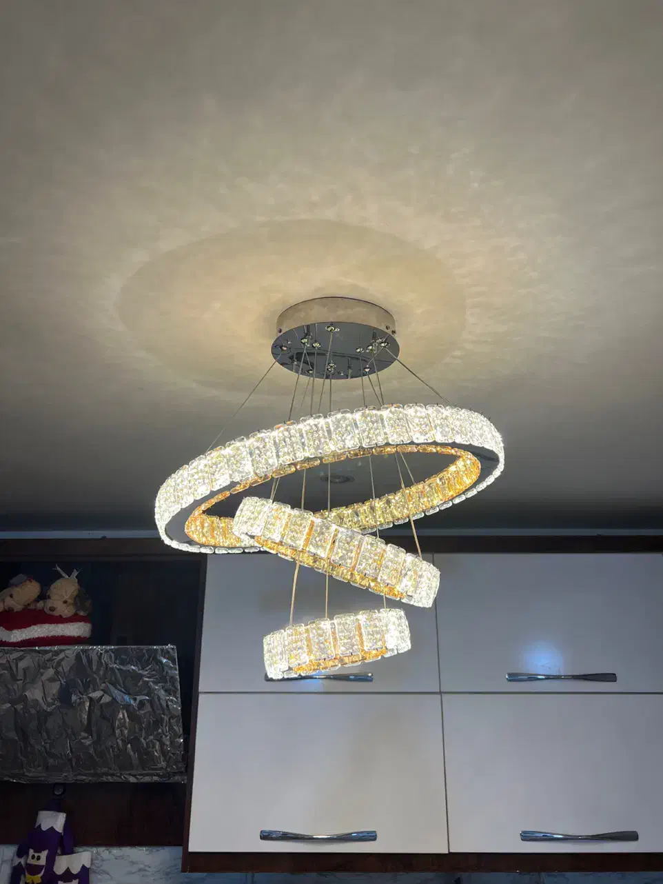 لوستر باران شد|لوستر و چراغ آویز|گرگان, |دیوار