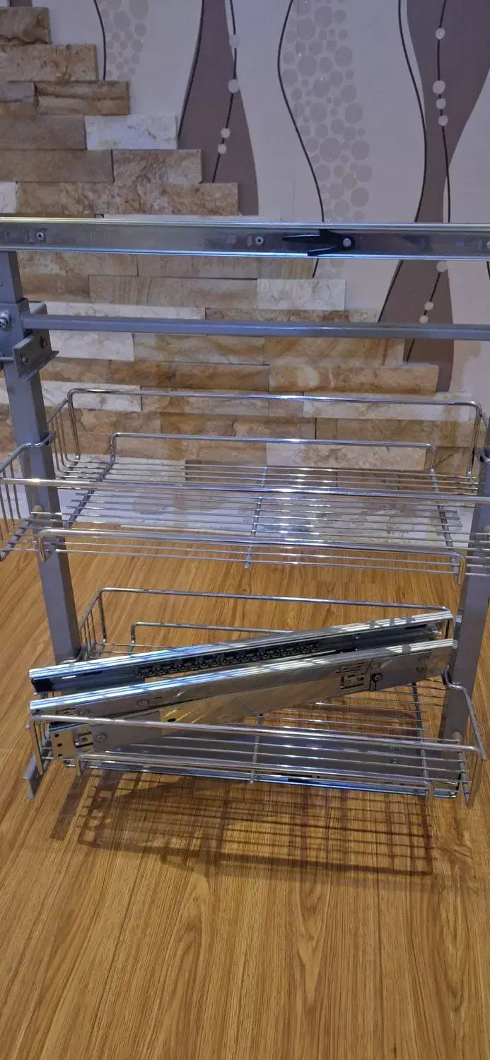 سبد ریلی داخل کابینت ۲ طبقه|آب‌چکان و نظم‌دهنده ظروف|تهران, توحید|دیوار