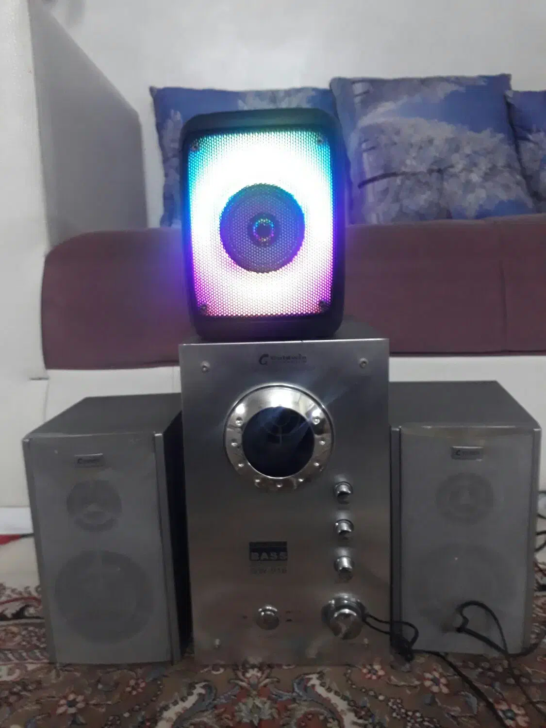 اسپیکر جی کلدوین و شارژی|سیستم صوتی خانگی|فردیس, ثابتی|دیوار