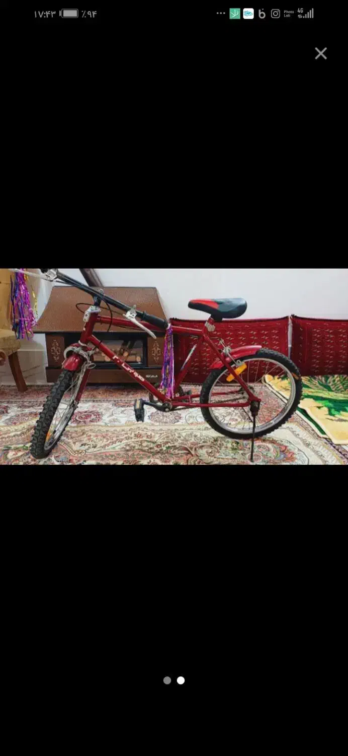 دوچرخه ۲۰ دنده ای  در حد نو|دوچرخه، اسکیت، اسکوتر|تربت‌حیدریه, کاشانی|دیوار