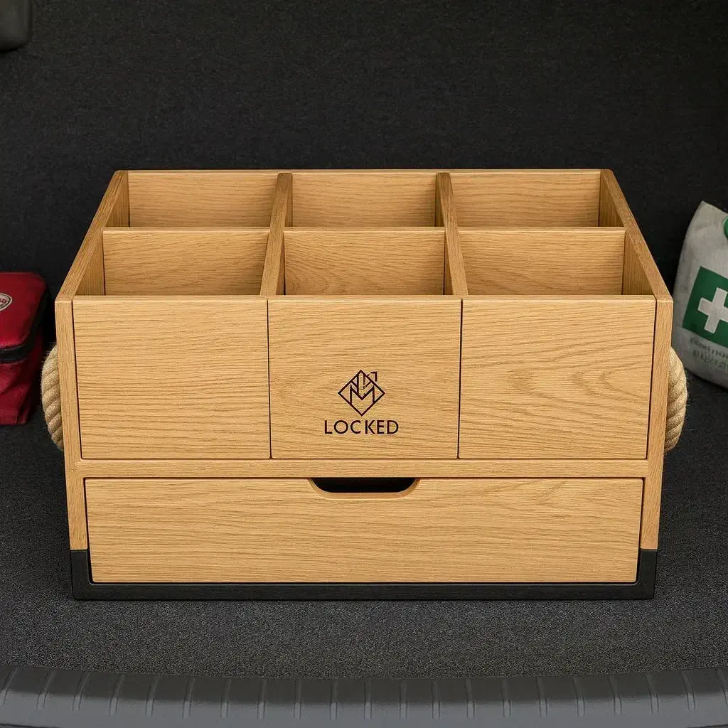 باکس چوبی چندمنظوره کشودار نظمدهنده حرفهای|جاکفشی، کمد، دراور|بندرعباس, |دیوار