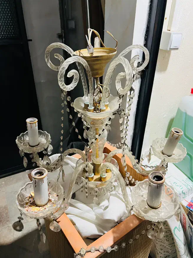 لوستر قدیمی|لوستر و چراغ آویز|تهران, جهاد|دیوار