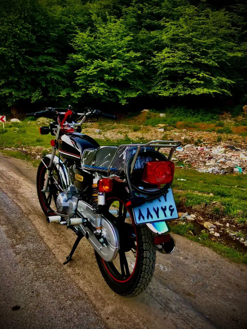 موتور هوندا 200 کبیر|موتورسیکلت|گرگان, |دیوار