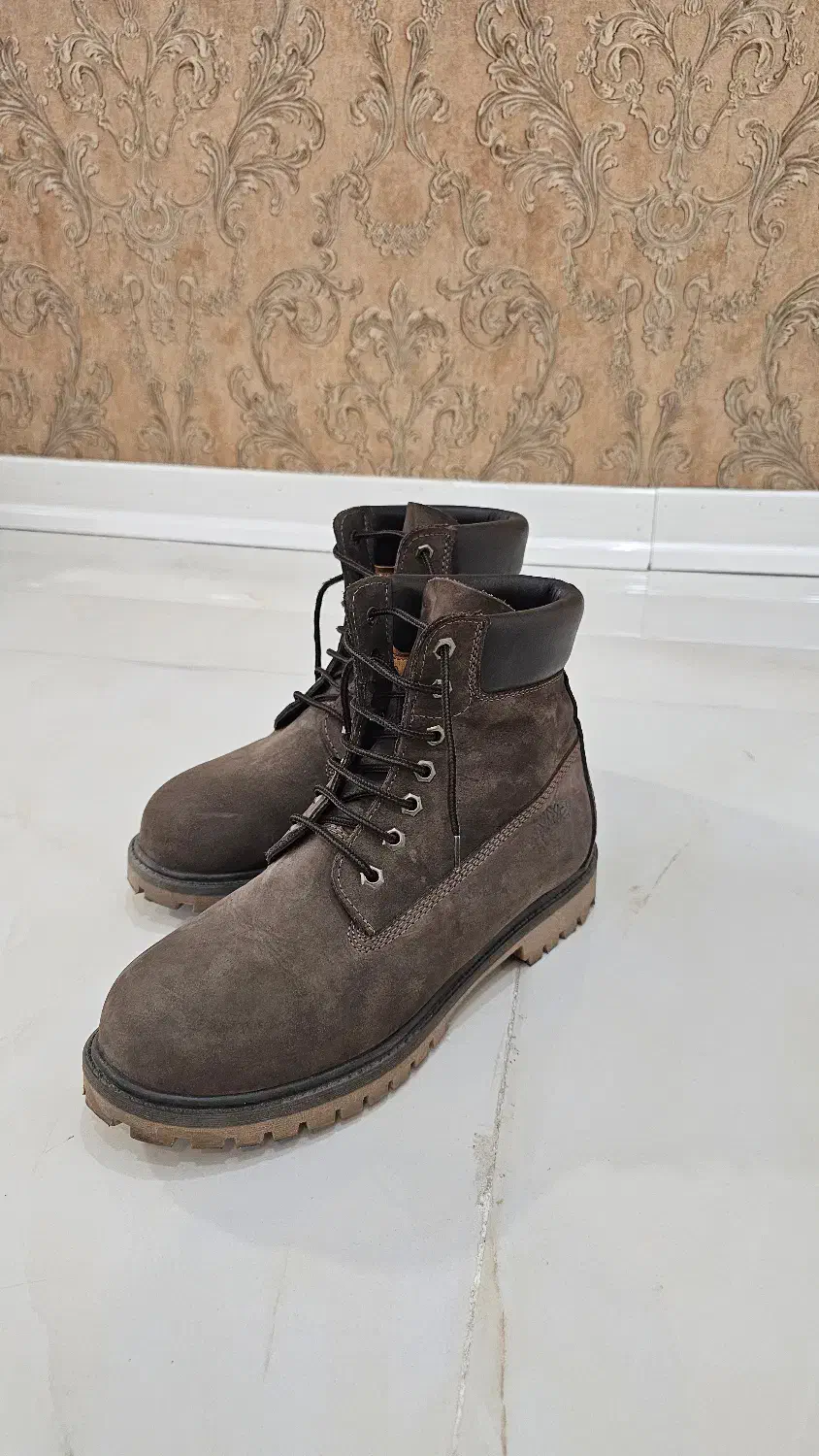 کفش بوت تیمبرلند، در حد نو سایز ۴۲|کیف، کفش، کمربند|شاهینشهر, دهخدا|دیوار