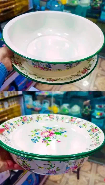 کاسه و سینی لعابی|ظروف سرو و پذیرایی|جوانرود, |دیوار