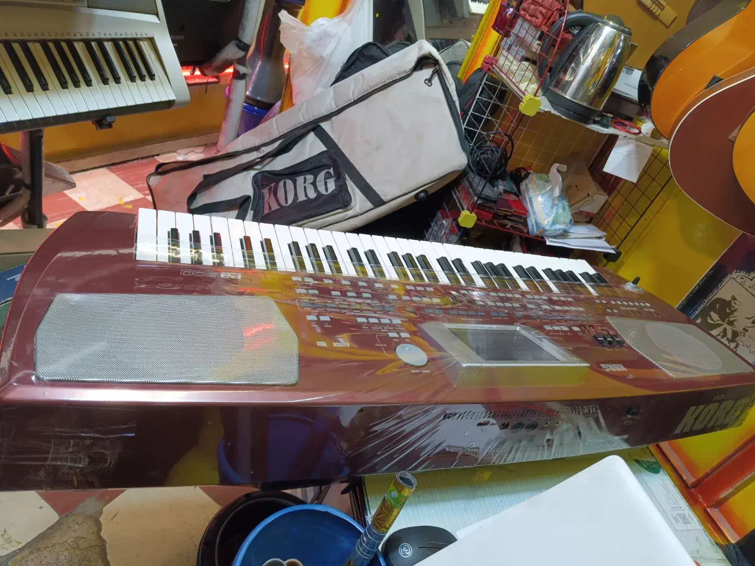 ارگ کورگ Korg pa500 تبدیل به pa2x|پیانو، کیبورد، آکاردئون|تبریز, |دیوار