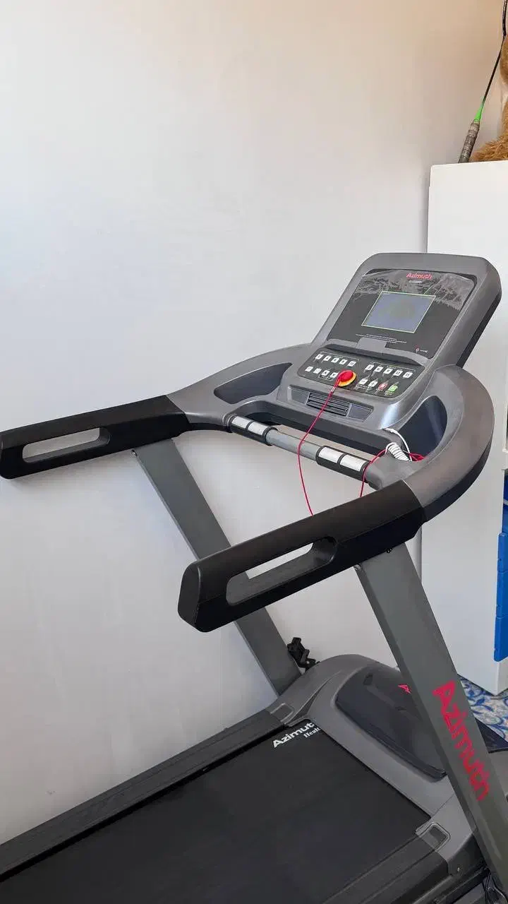 تردمیل تاشو آذیموس بسیار نو و کم کارکرد|تجهیزات ورزشی|مراغه, |دیوار