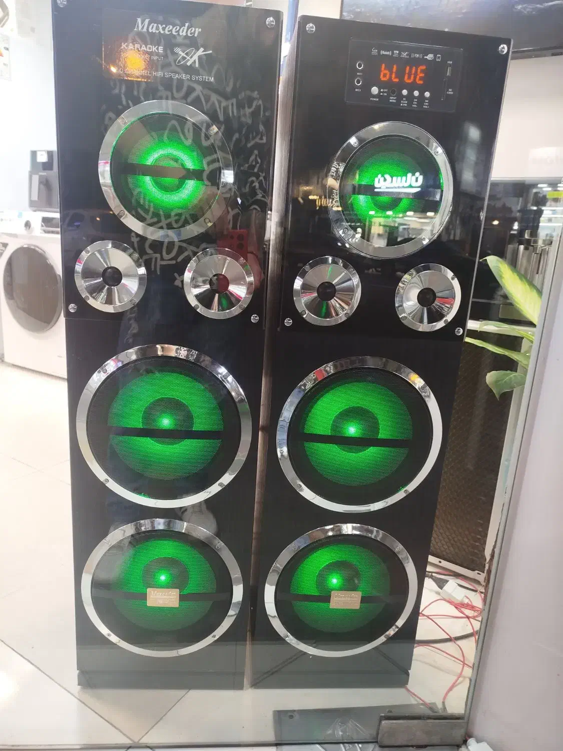 اسپیکر پر قدرت مکسیدر|سیستم صوتی خانگی|رشت, بازار|دیوار