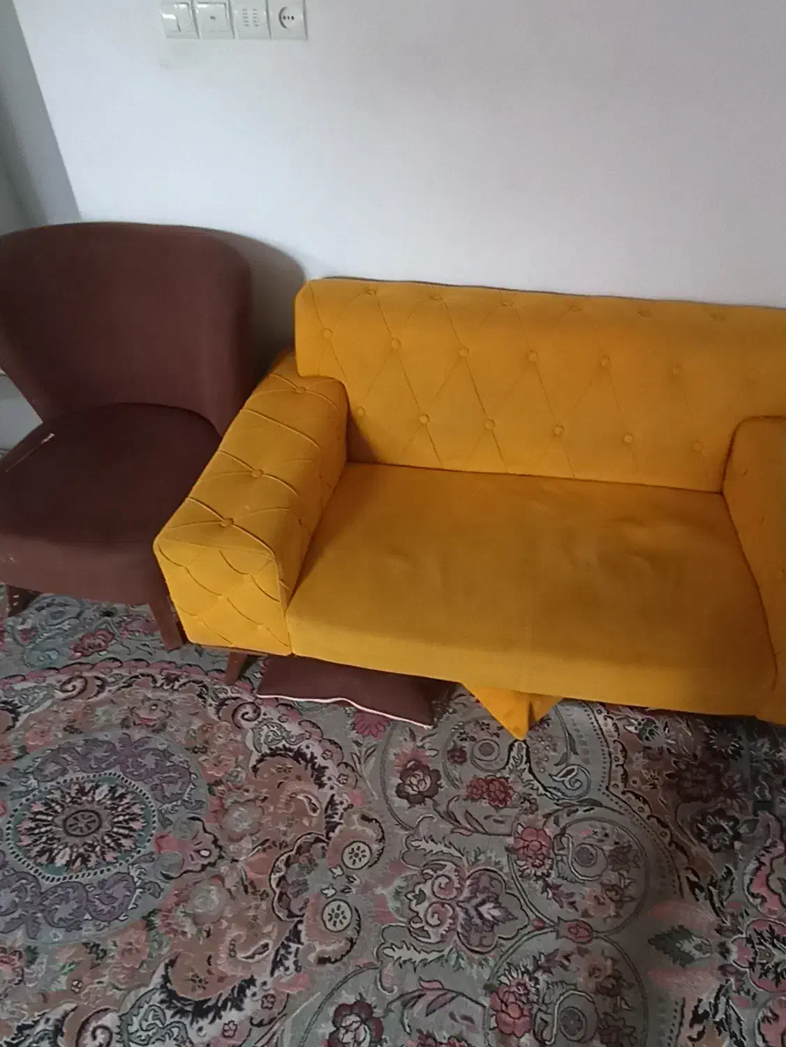 مبل ۷نفره|مبلمان خانگی و میز عسلی|نجف‌آباد, رحمت آباد|دیوار