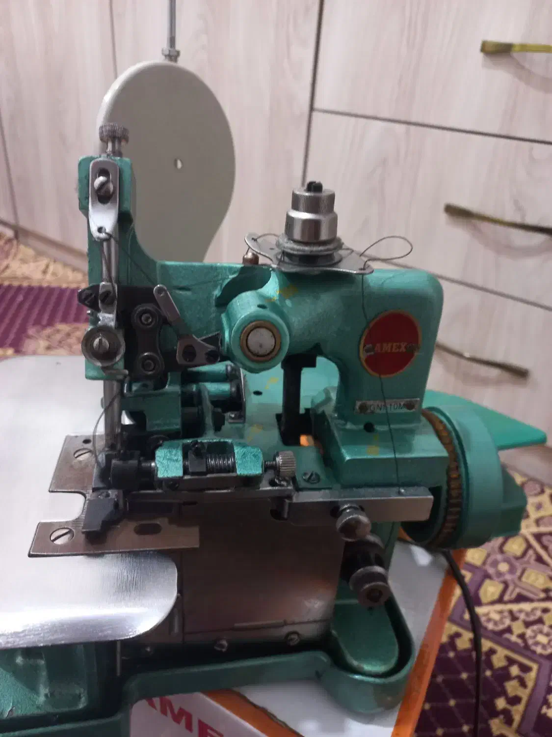 زیگزال سه نخ|چرخ خیاطی و ریسندگی|اردبیل, |دیوار