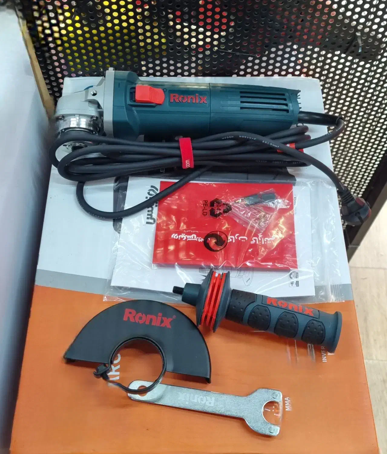 مینی فرز فوق صنعتی 1200وات رونیکس صحفه125 مدل 3125|ابزارآلات|هشتگرد, شهرک راه آهن|دیوار