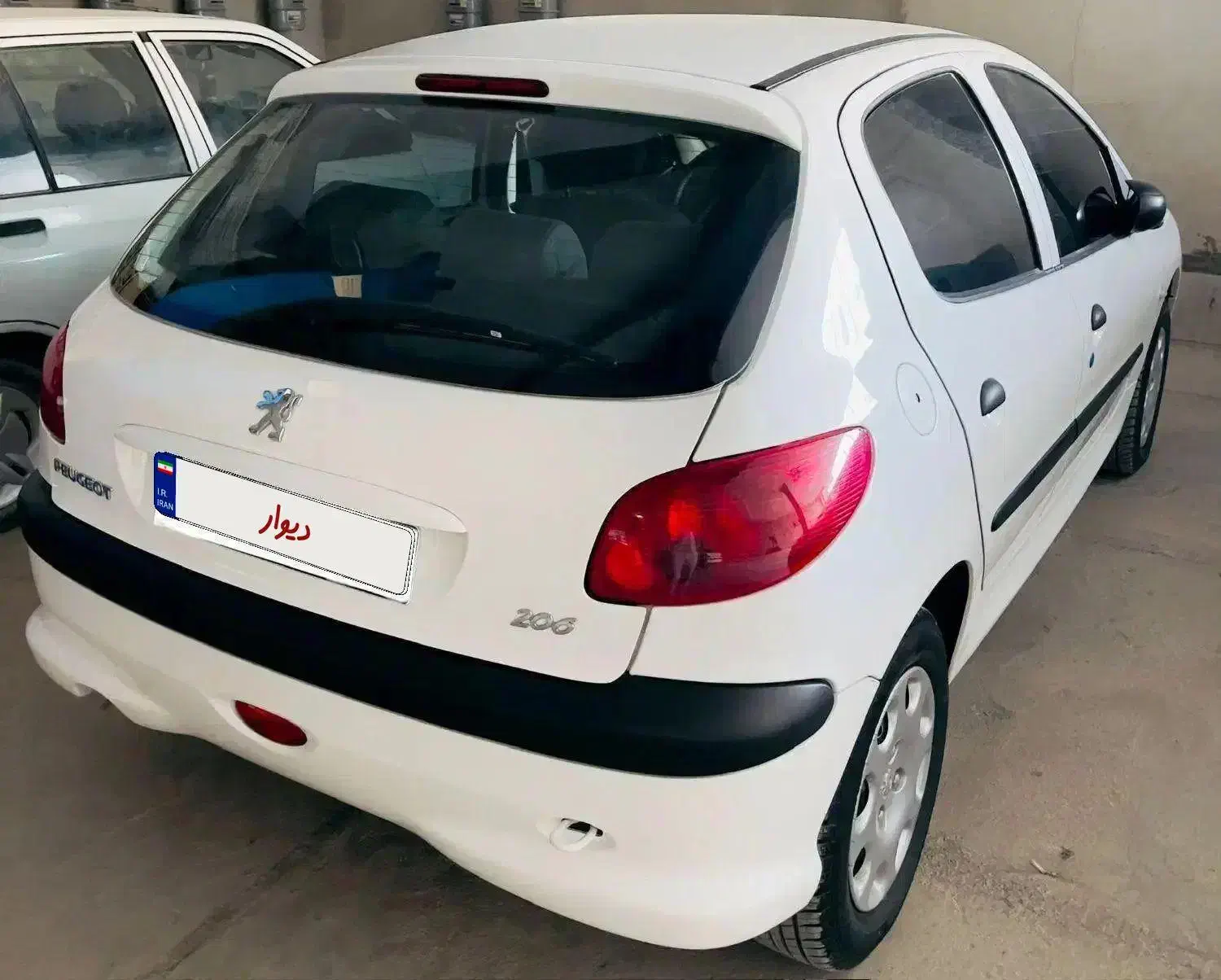 فروش پژو 206 تیپ 2 -  TU3|خودرو سواری و وانت|کازرون, |دیوار