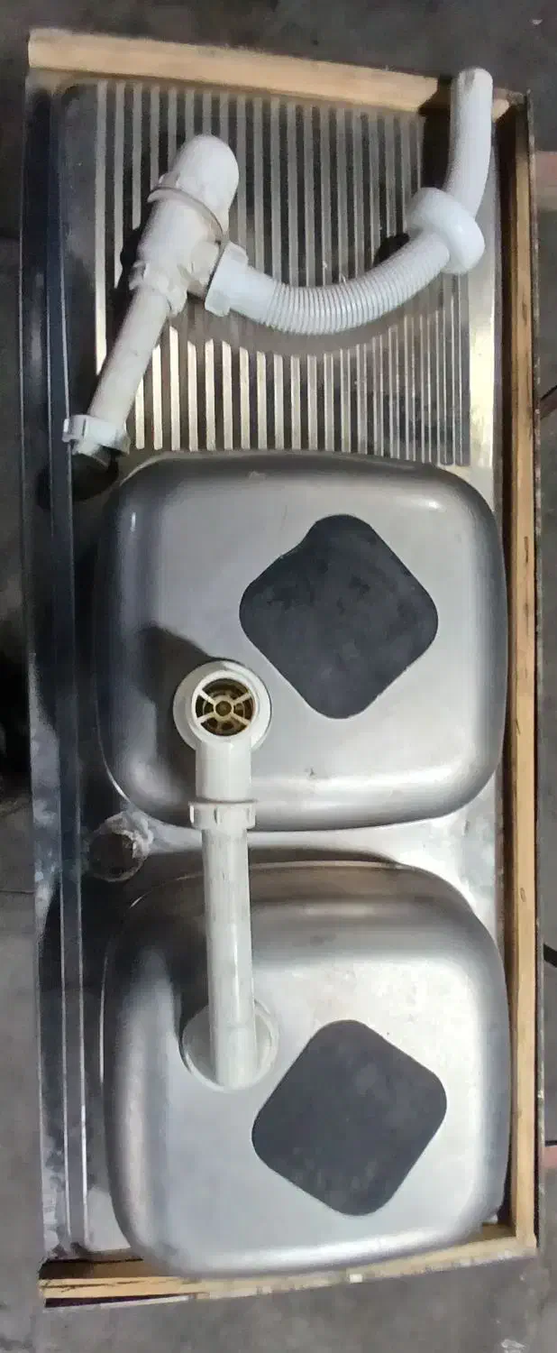 سینک ظرف شوی|آب‌چکان و نظم‌دهنده ظروف|تهران, گلستان (شهرک راه آهن)|دیوار