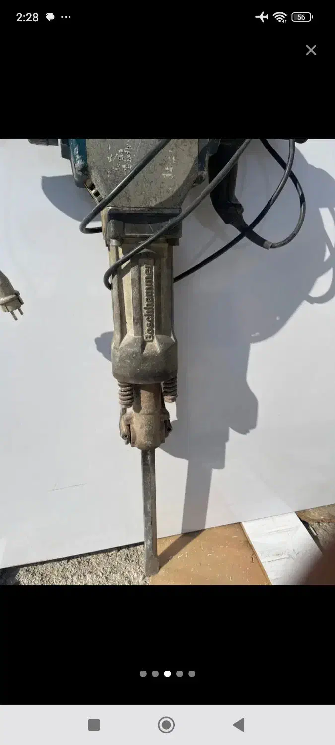 چکش برقی بوش ۲۷ کیلویی|ابزارآلات|تهران, اختیاریه|دیوار