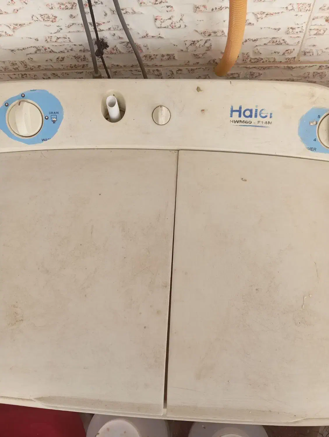 ماشین لباسشویی حایر دوقلو|ماشین لباسشویی و خشک‌کن لباس|یزد, |دیوار