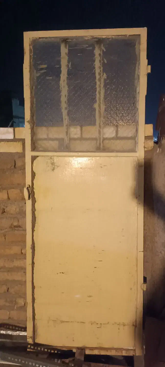 درب آهنی انباری دوتا ویک پنجره|مصالح و تجهیزات ساختمان|مشهد, ایوان|دیوار