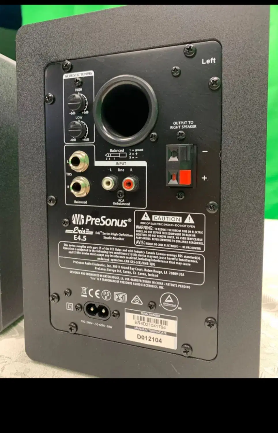 اسپیکر Presonus Eris E4.5|آلات موسیقی|اسلامشهر, مظفریه|دیوار