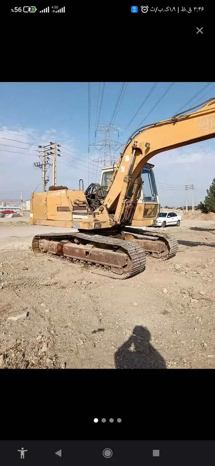 بیل میکانیکی. بعمراه چنگ و پیکر و پاکت|خودرو سنگین|اصفهان, ارداجی|دیوار