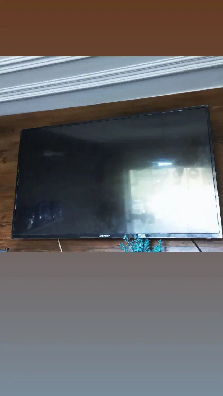 تلوزیون ۴۳اینچ LED دنای|تلویزیون و پروژکتور|ساوه, |دیوار