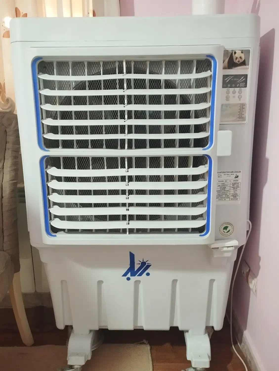 کولر دستی ۳۶۰۰۰ پرتابل نو قیمت مناسب|کولر گازی و فن‌کوئل|اسلام‌شهر, شهرک واوان|دیوار
