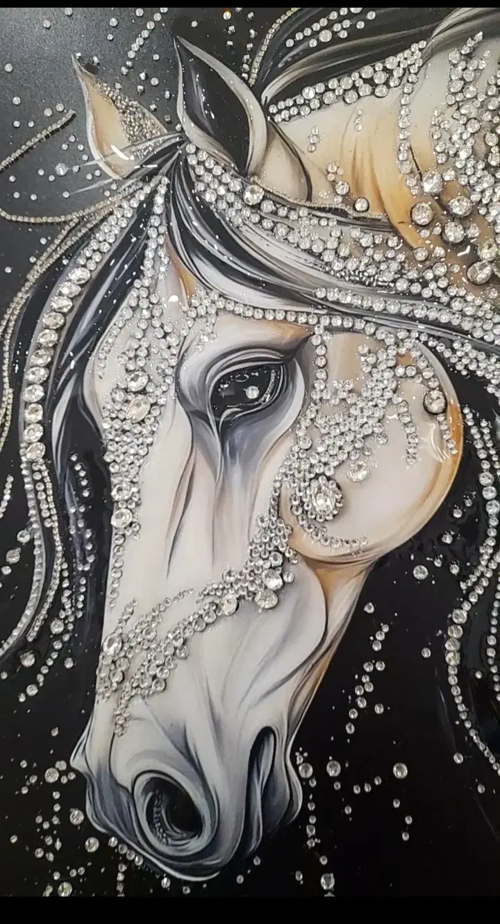 تابلو اسب|تابلو، نقاشی، عکس|قم, سالاریه|دیوار