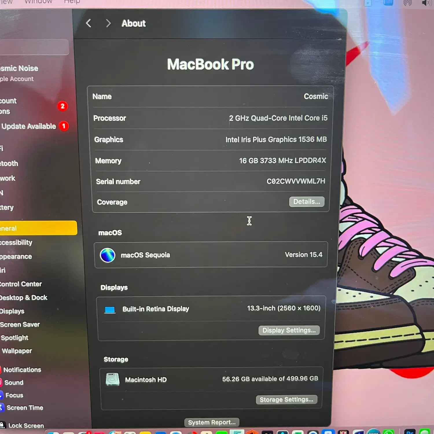 macbook pro 2020 ram16|رایانه همراه|شیراز, قدوسی غربی|دیوار