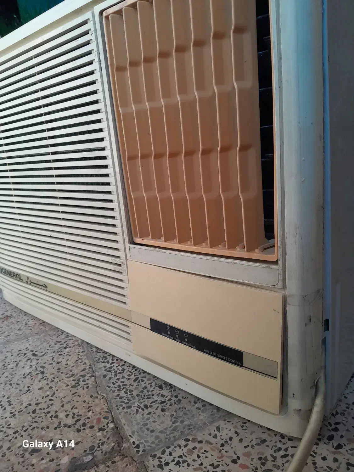 کولر گازی اجنرال ۱۸ هزار کولرگازی پنجره ای|کولر گازی و فن‌کوئل|اسلام‌شهر, مظفریه|دیوار