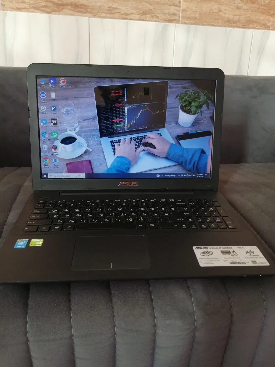 لپ تاپ ایسوس مدل x554l|رایانه همراه|اصفهان, مارچین|دیوار