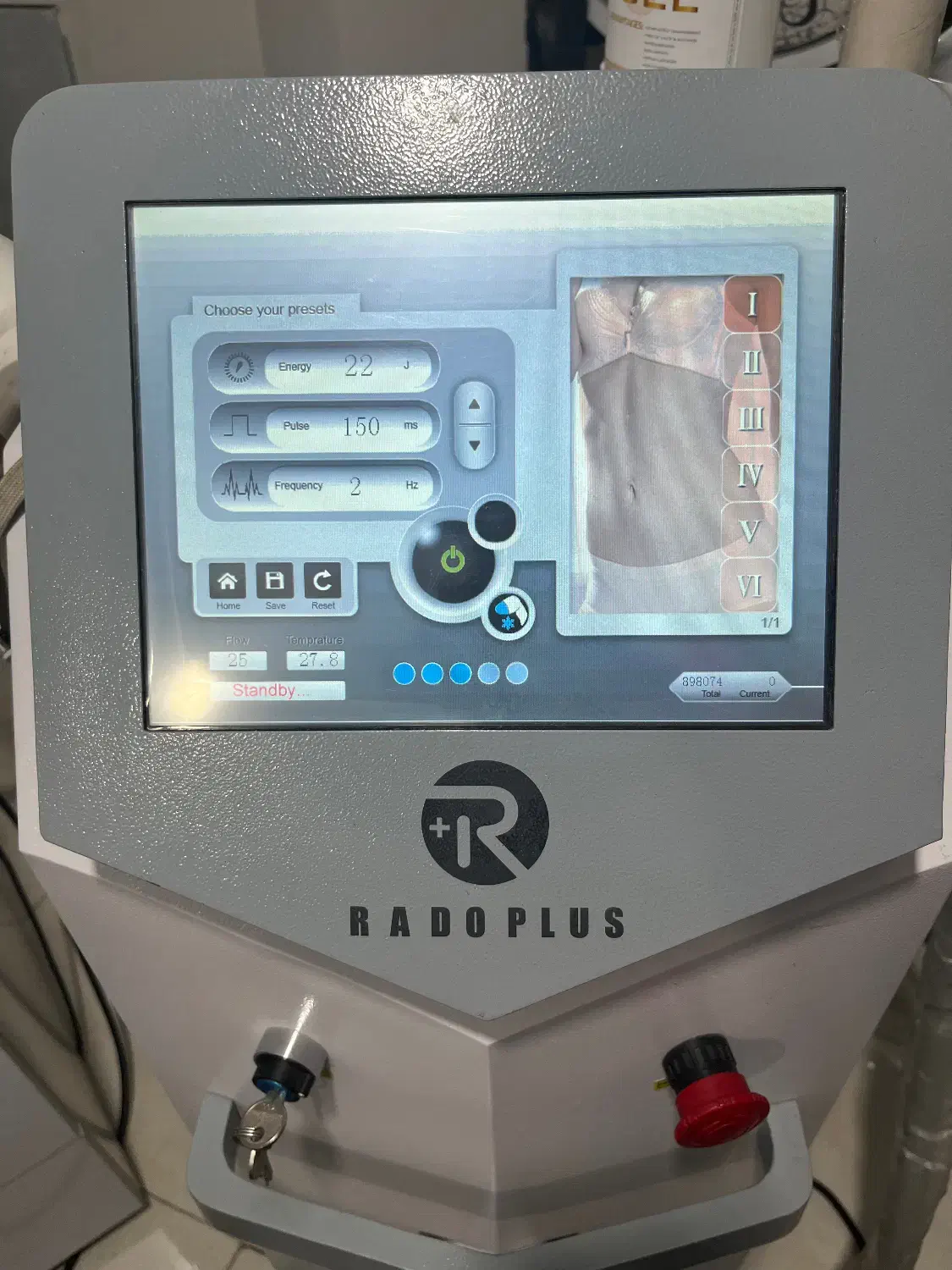 دستگاه لیزر رولی رادوپلاس|پزشکی|ری, دولتآباد|دیوار