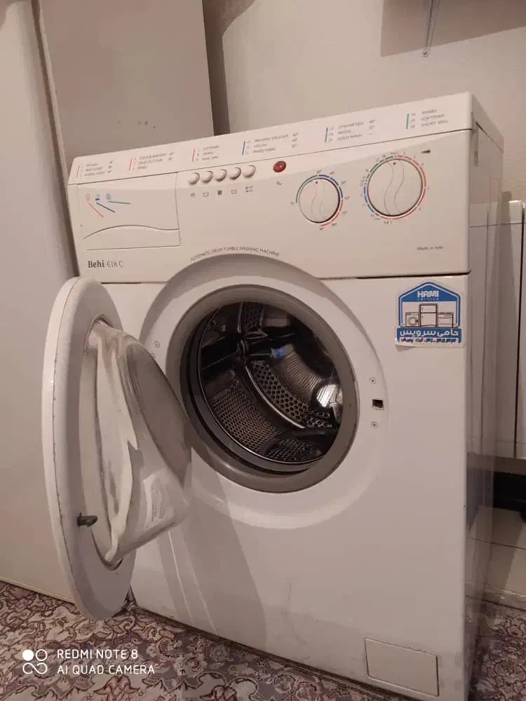 لباسشویی ۵ کیلوی تمیز|ماشین لباسشویی و خشک‌کن لباس|شاهین‌شهر, گرگاب|دیوار