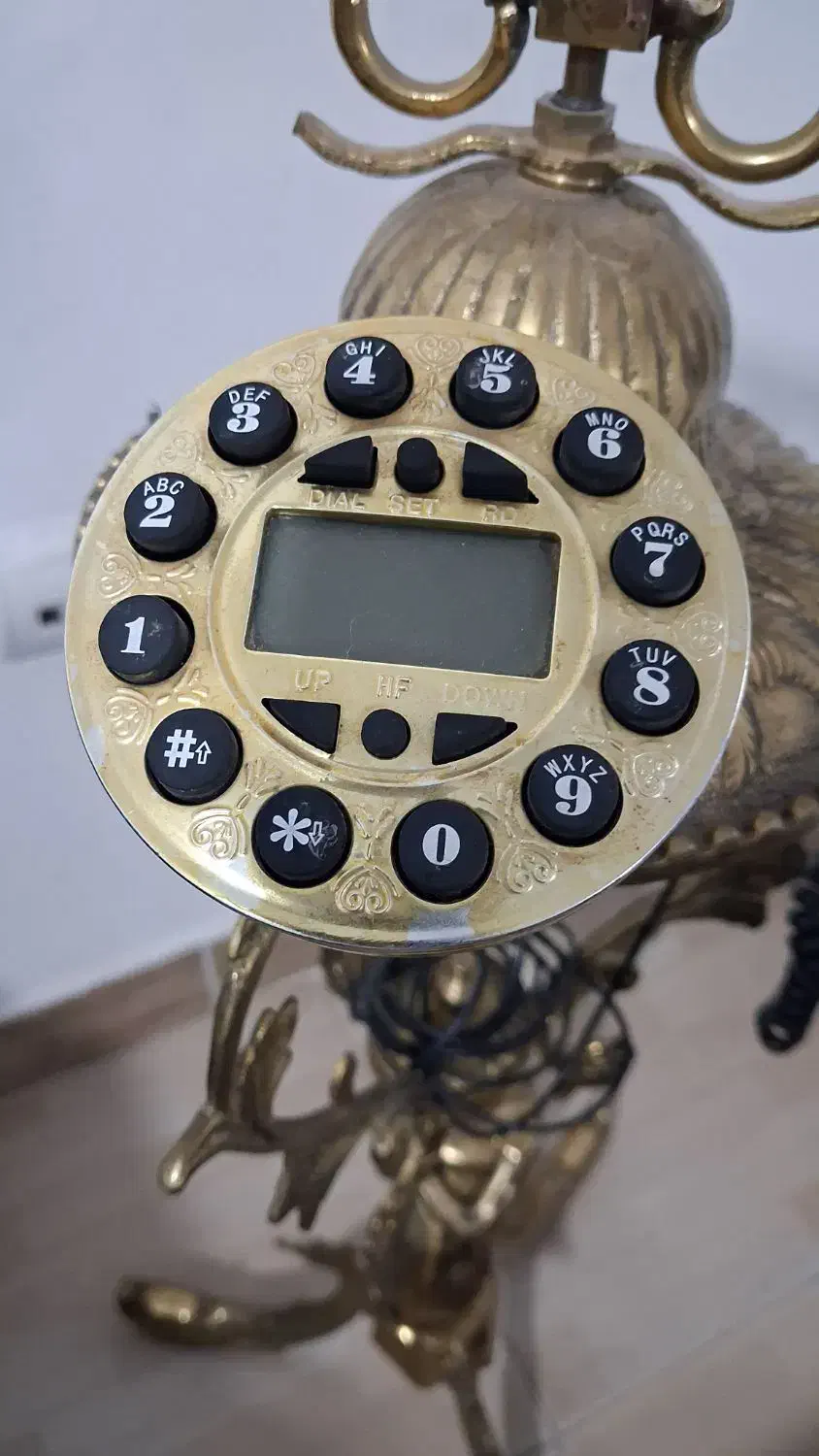 تلفن برنجی7کیلویی|تلفن رومیزی|قیامدشت - خاورشهر, |دیوار