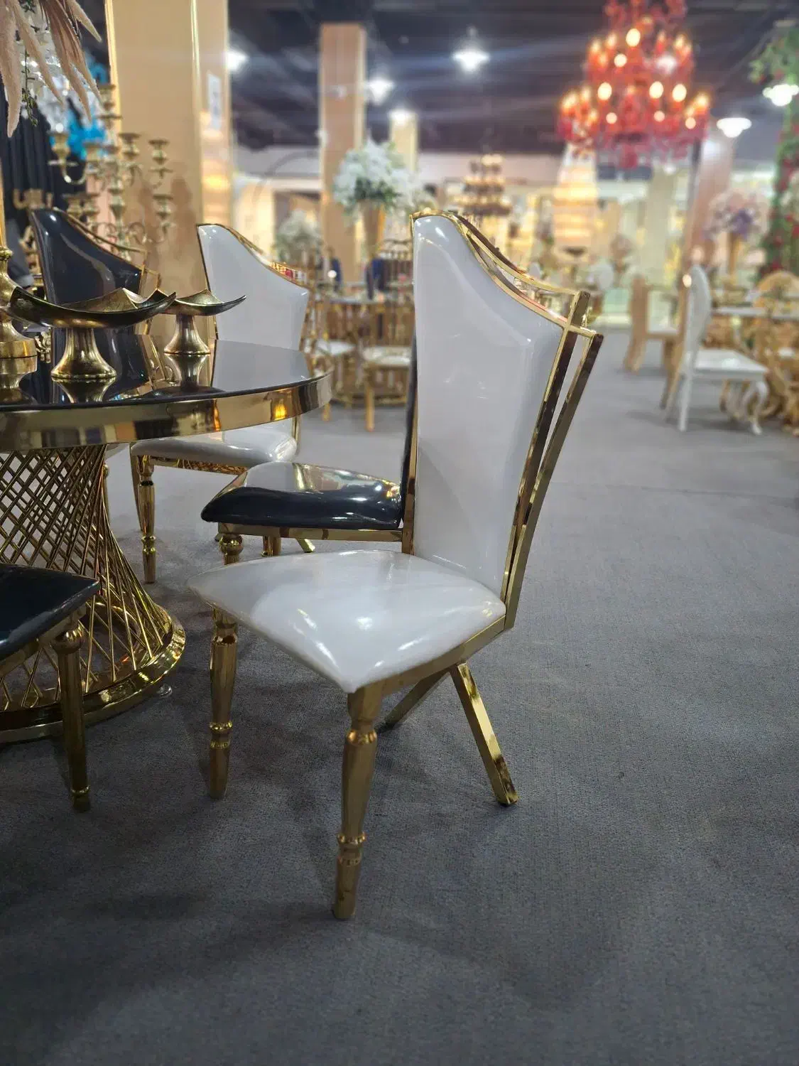 صندلی فلزی آبکاری بهار/تالارتشریفات|عمده‌فروشی|خلخال, |دیوار