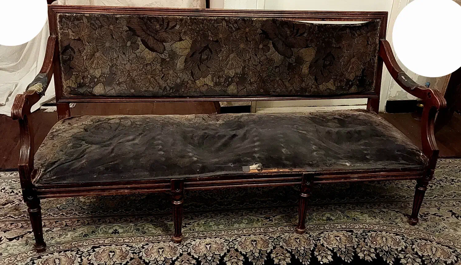 کلاف ۷نفره استیل اتریشی بدون کوچک ترین ترک و لقی|مبلمان خانگی و میز عسلی|تهران, سازمان برنامه شمالی|دیوار