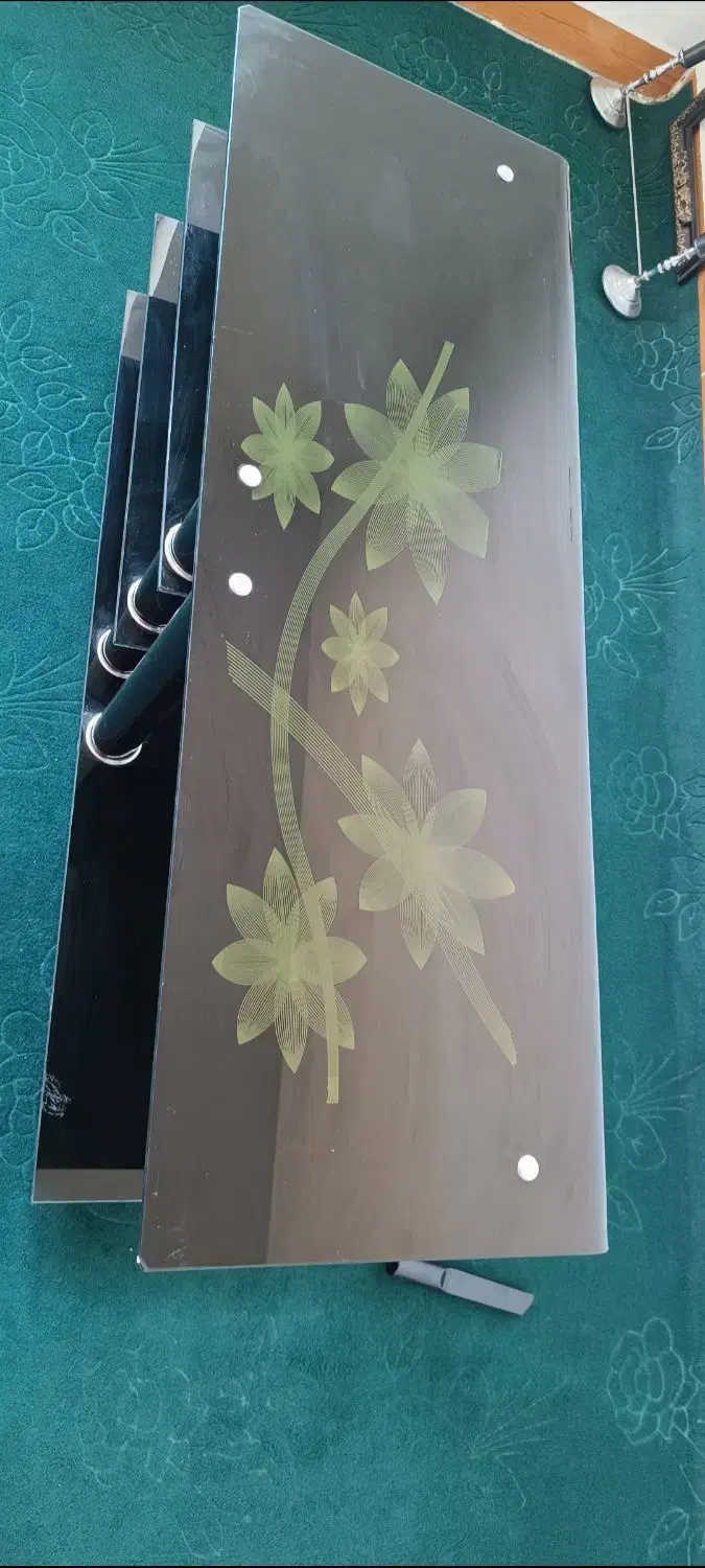 میز تلویزیون شیشه ای شیک|میز تلویزیون|لردگان, |دیوار