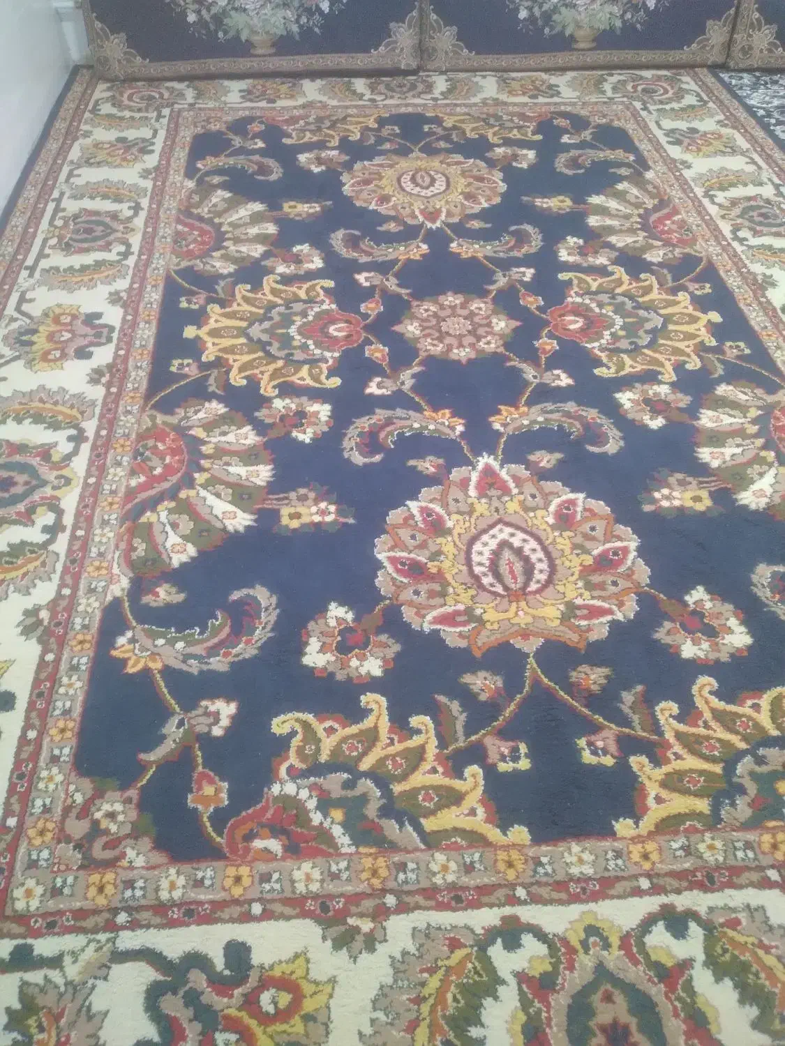 گلیم فرش ۹متری|گلیم، جاجیم، گبه|ایلام, |دیوار