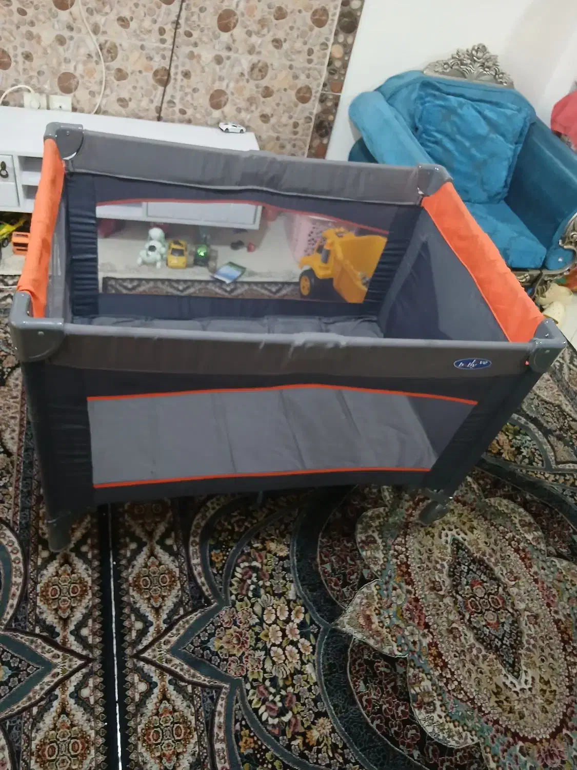 تخت کنارمادر|تخت و صندلی بچه|پاکدشت, پارچین|دیوار