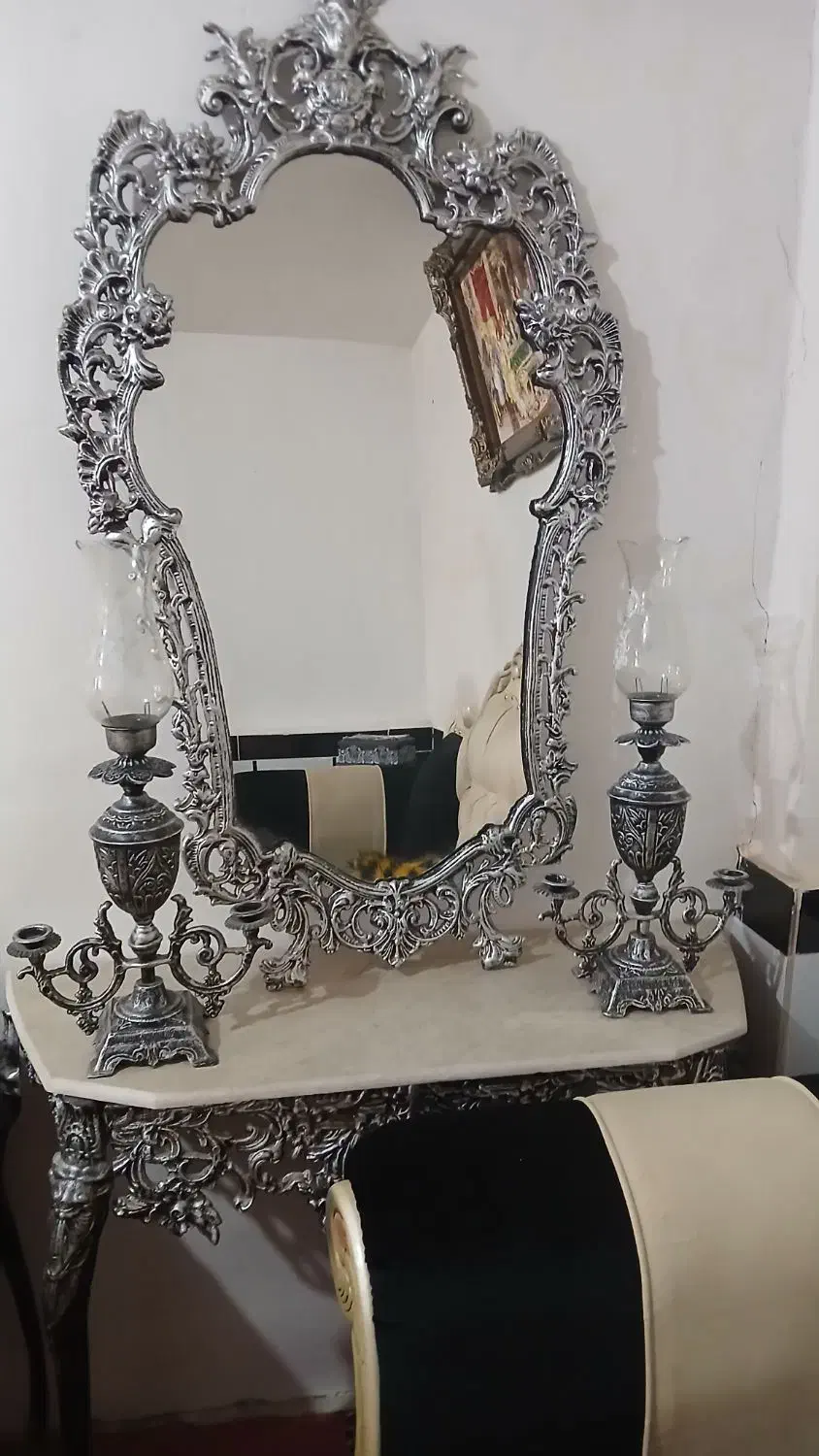 آیینه کنسول|بوفه، ویترین، کنسول|میاندوآب, |دیوار