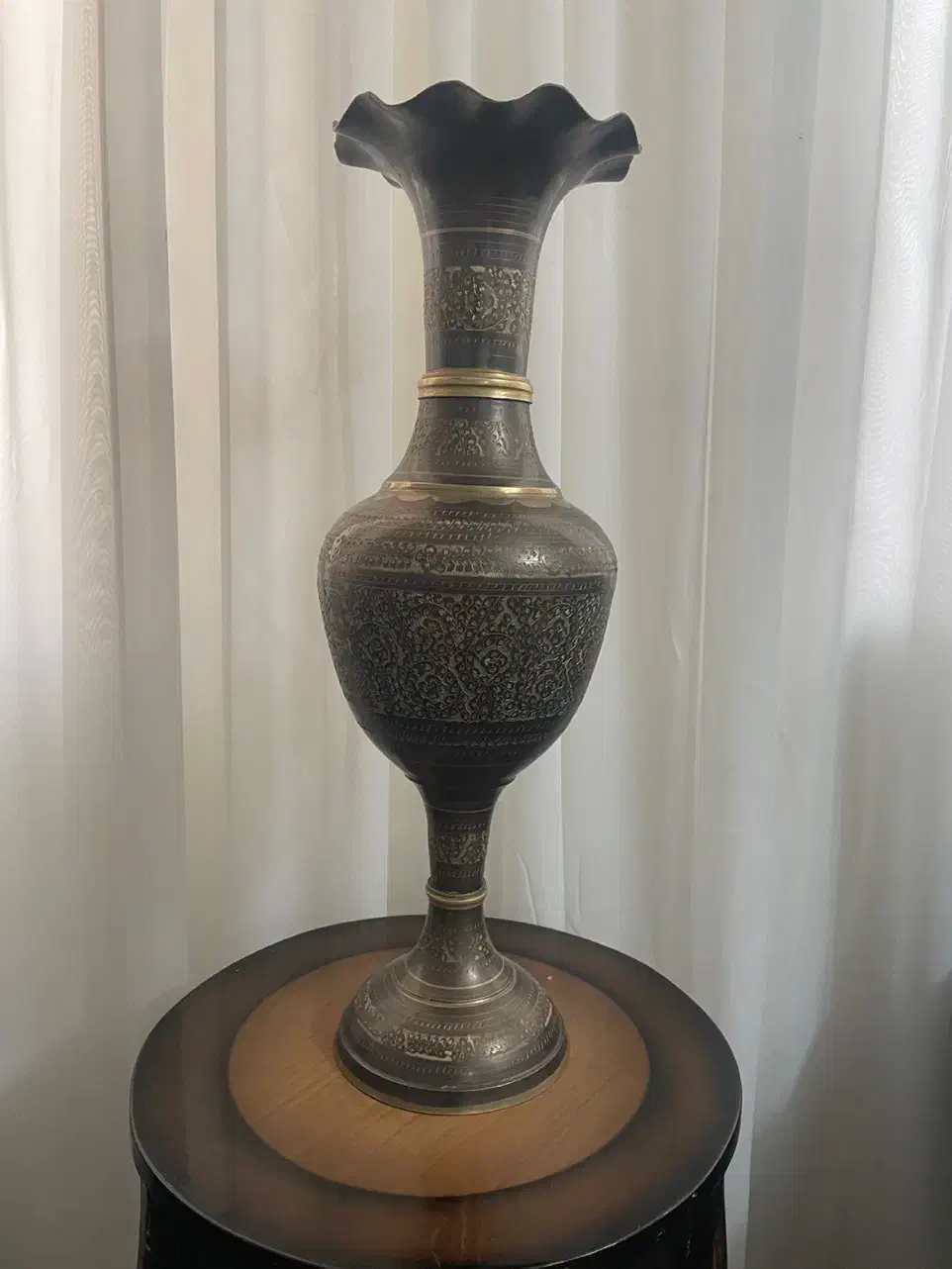 گلدان برنجی|صنایع دستی و سایر لوازم تزئینی|مشهد, کشف|دیوار