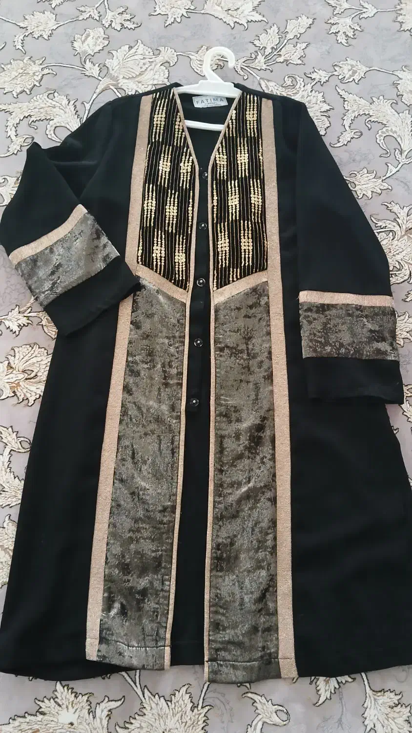 مانتو مجلسی سایز ۴۴. ۴۶|لباس|نورآباد, |دیوار