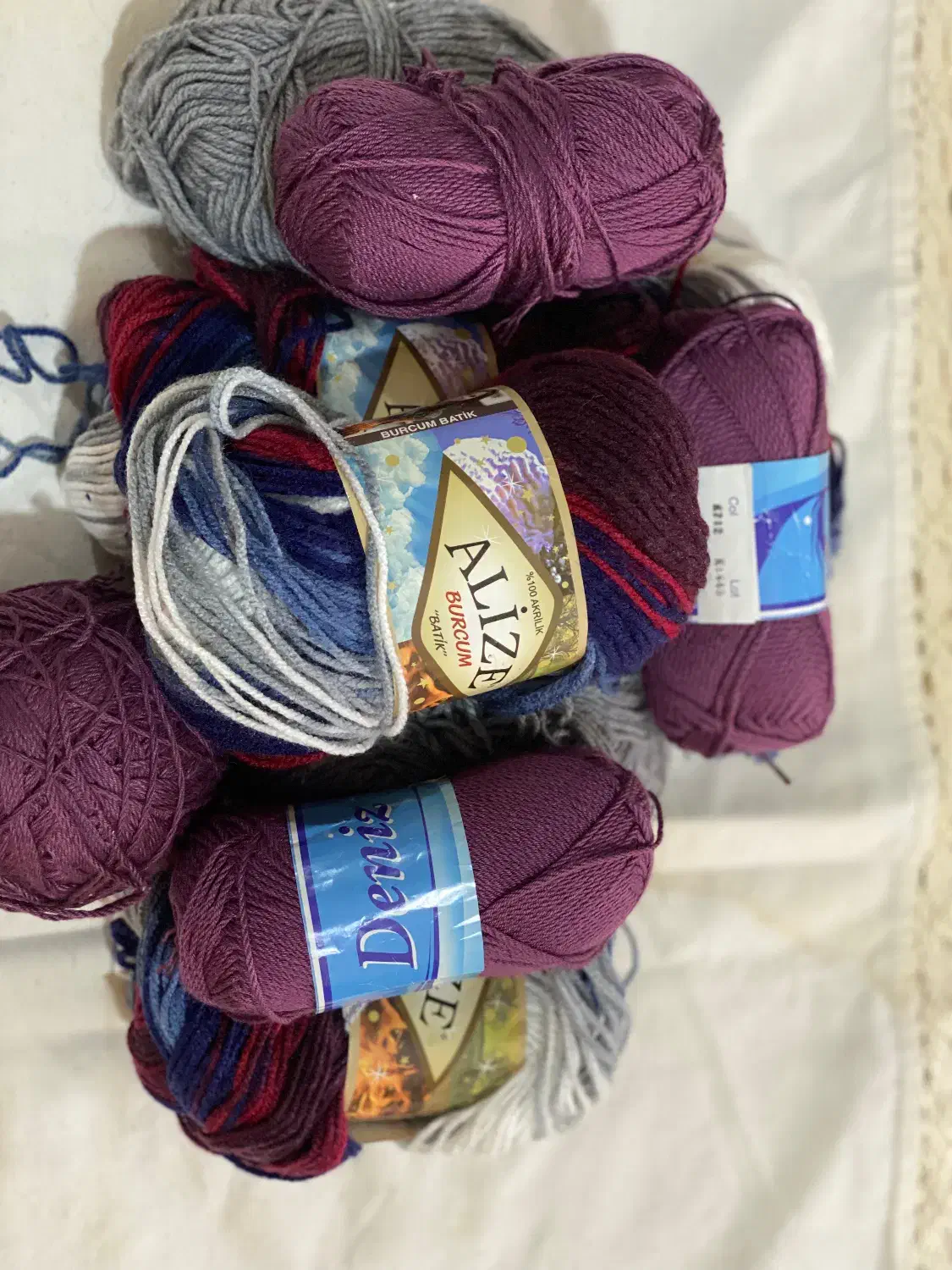 نخ کاموا|لوازم خیاطی و بافتنی|علی‌آباد کتول, |دیوار