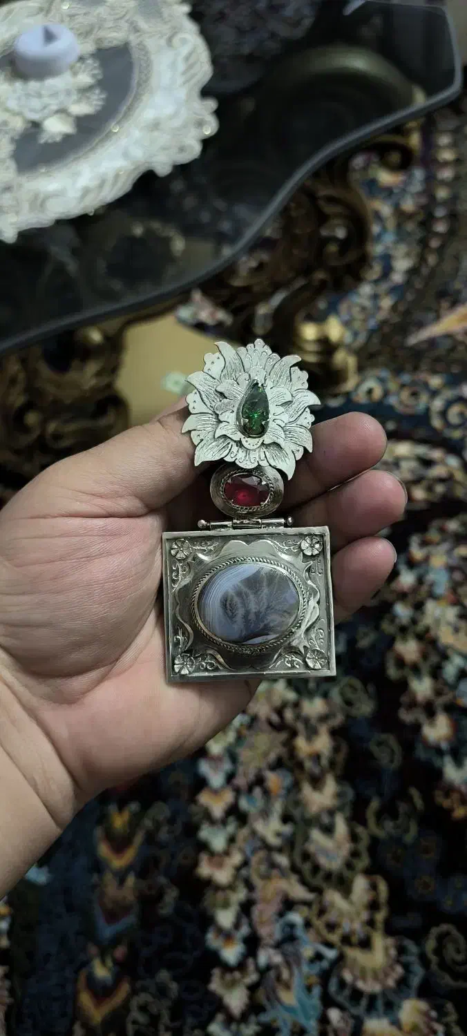 گردنبند  شجر نقره مردانه|جواهرات|خرم‌آباد, |دیوار