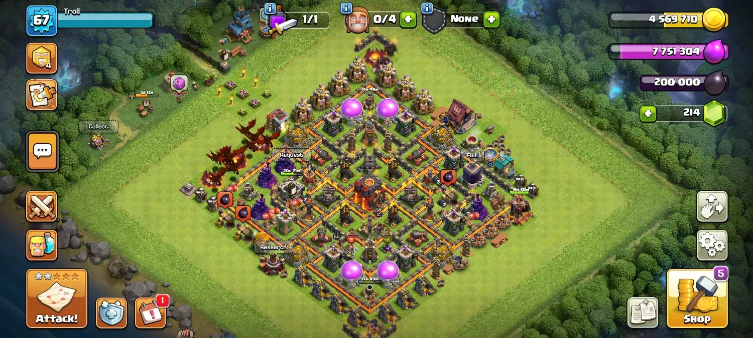 کلش رویال|کنسول، بازی ویدئویی و آنلاین|مشهد, باغ فراگرد|دیوار