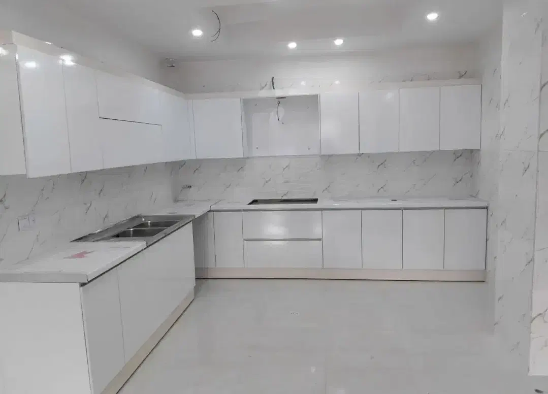 کابینت سفید سوزنی کابینت سفیدفول براق احمدی کدs1|مصالح و تجهیزات ساختمان|شاهرود, |دیوار