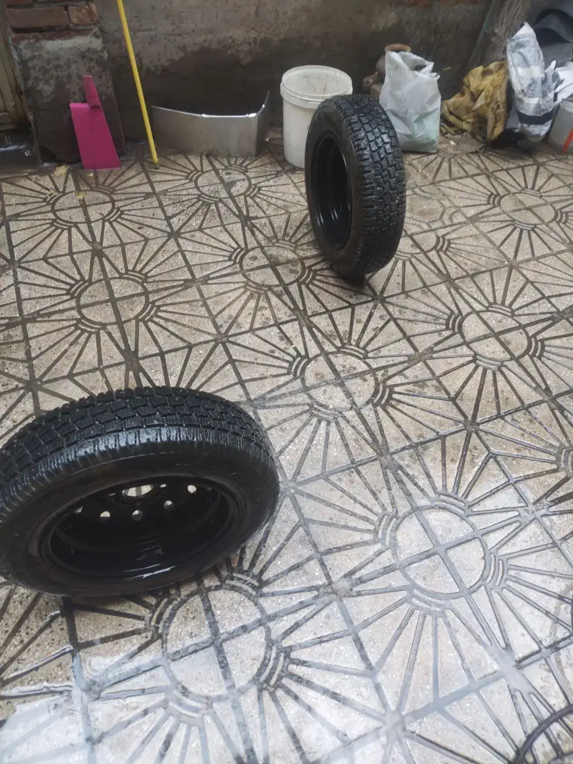 رینگ و لاستیک یخ شکن|قطعات یدکی و لوازم جانبی|تهران, شیوا|دیوار