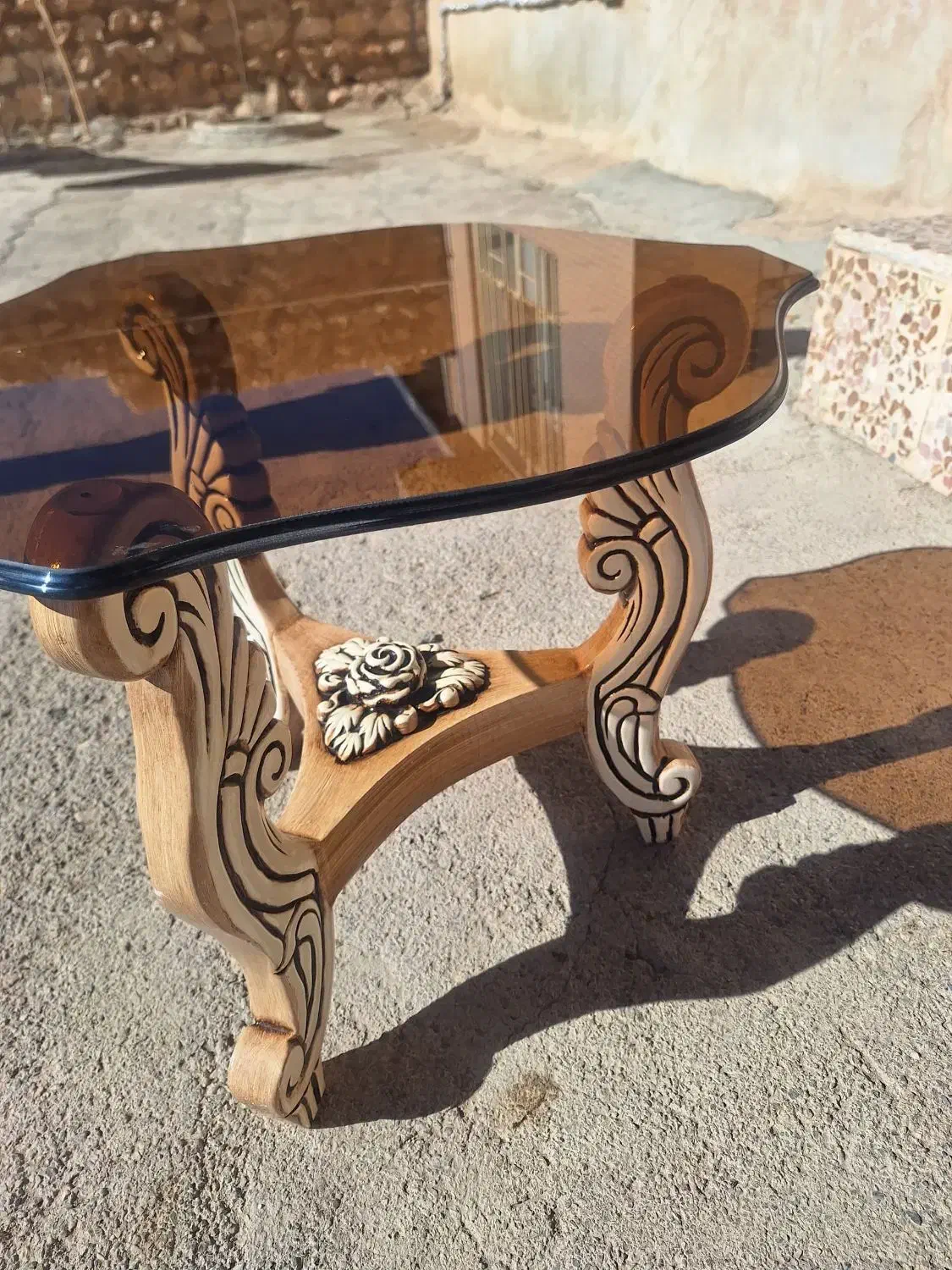 سرویس شفق و میز مبل|مبلمان خانگی و میز عسلی|لردگان, |دیوار