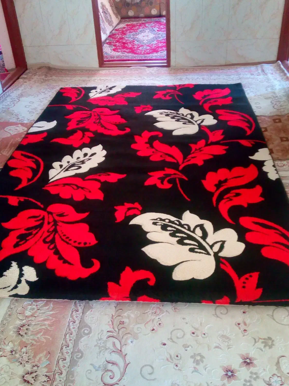 دو عدد فرش ۱/۵در۲/۵آشپزخانه|فرش|نیشابور, شهرآرا|دیوار