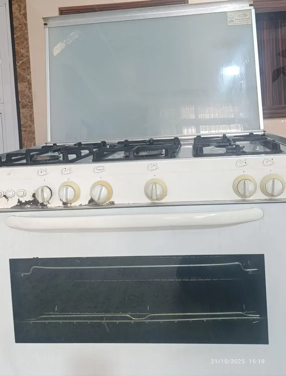 اجاق گاز پنج شعله سالم مارک امگا|اجاق گاز و لوازم برقی پختوپز|اصفهان, ابر|دیوار