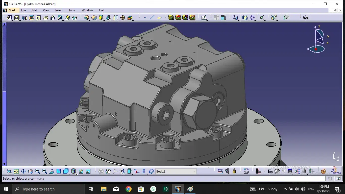 طراحی و مدلسازی سه بعدی قطعات با نرم افزار CATIA|خدمات رایانه‌ای و موبایل|اصفهان, گلزار|دیوار